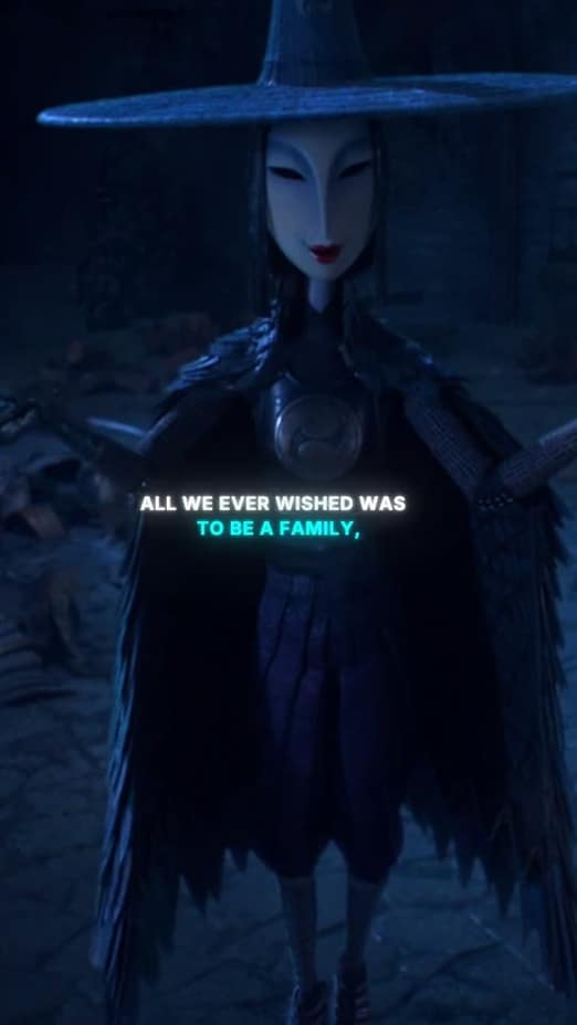 Cinematic caption style demo